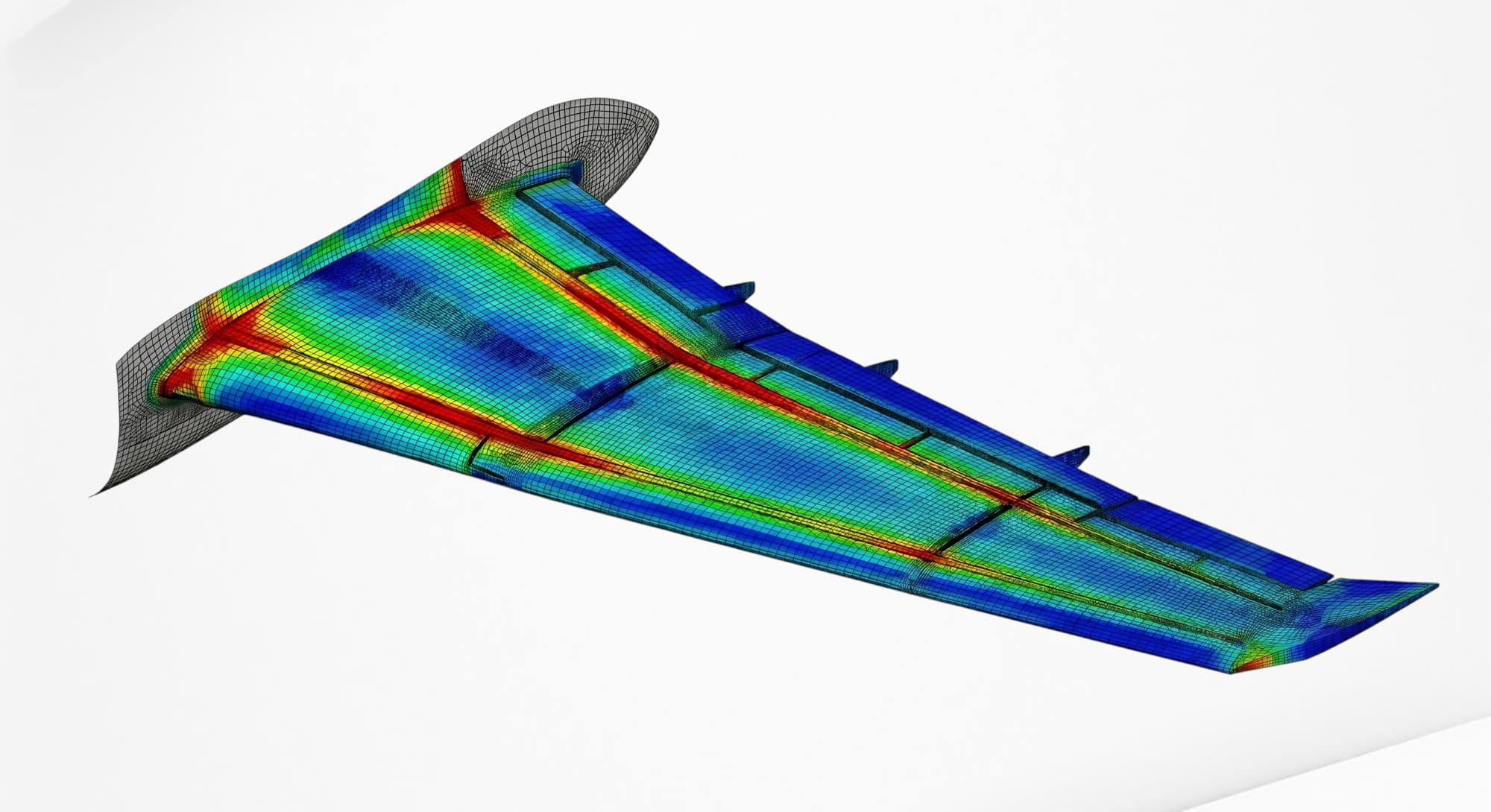 Simulation par éléments finis d'une aile